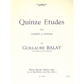 Guillaume Balay: 15 Etudes (Trumpet solo)