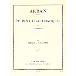 Jean Baptiste Arban: Etudes caract&eacute;ristiques (Trombone solo)