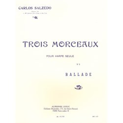 Salzedo 3 Morceaux No1 Ballade Harp