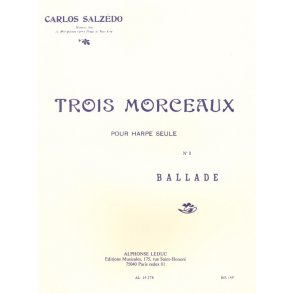 Salzedo 3 Morceaux No1 Ballade Harp