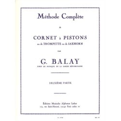 Guillaume Balay: M&eacute;thode compl&egrave;te Vol.2 (Trumpet solo)