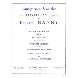 Edouard Nanny: M&eacute;thode Vol.1 (Double Bass solo)