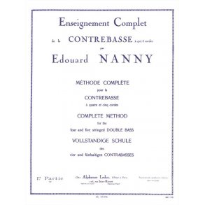Edouard Nanny: Méthode Vol.1 (Double Bass solo)