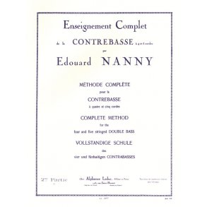 Edouard Nanny: Méthode Vol.2 (Double Bass solo)