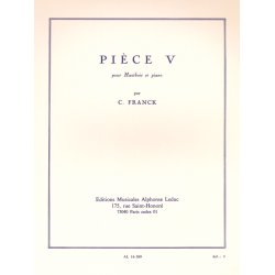 C&eacute;sar Franck: Pi&egrave;ce V