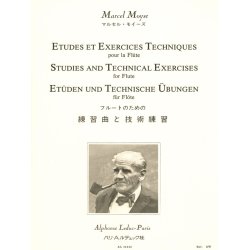 Marcel Mo&yuml;se: Etudes et Exercices t&eacute;chniques (Flute solo)
