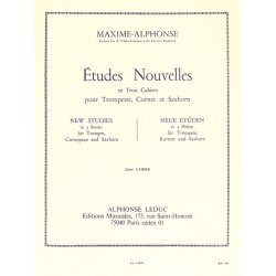 Maxime-Alphonse: Etudes nouvelles Vol.2 (Trumpet solo)