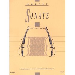Wolfgang Amadeus Mozart: Sonata (Cellos 2)