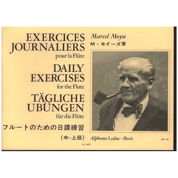 Marcel Moyse: Exercices Journaliers Pour La Flute