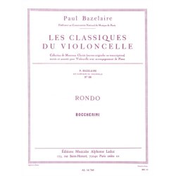Luigi Boccherini: Rondo For Cello And Piano (Classiques No.38)