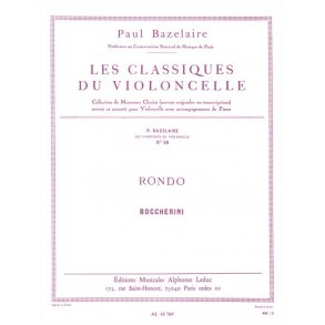 Luigi Boccherini: Rondo For Cello And Piano (Classiques No.38)