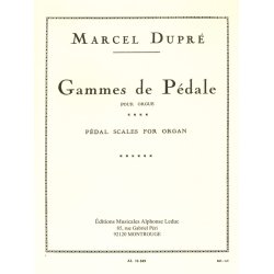 Marcel Dupr&eacute;: Gammes de P&eacute;dale (Organ)