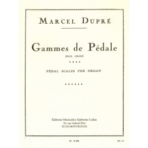 Marcel Dupré: Gammes de Pédale (Organ)