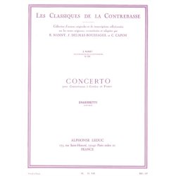 Domenico Dragonetti: Concerto (Classiques No.23) (Double Bass & Piano)