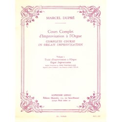 Marcel Dupr&eacute;: Cours complet d'Improvisation Vol.2 (French text) (Organ)