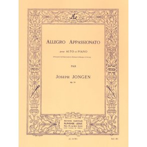 Joseph Jongen: Allegro appassionato (Viola and Piano)