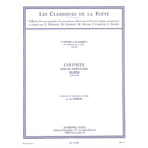 Christoph Willibald von Glück: Scène des Champs elysées (Classiques No.20) (Flute & Piano)