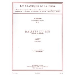 Jean Baptiste Lully: Gavotte en Rondeau (Classiques No.33) (Flute & Piano)