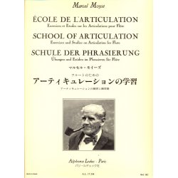 Marcel Mo&yuml;se: Ecole de l'Articulation (Flute solo)