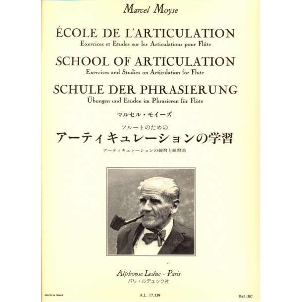 Marcel Mo&yuml;se: Ecole de l'Articulation (Flute solo)