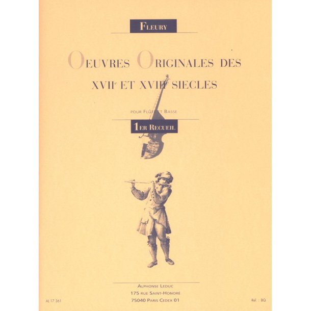 Louis Fleury: Oeuvres originales Vol.1 (Flute & Piano)