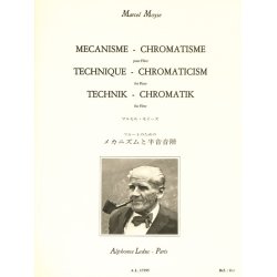 Marcel Mo&yuml;se: M&eacute;canisme-Chromatisme (Flute solo)