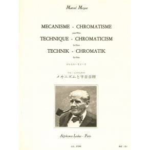 Marcel Moÿse: Mécanisme-Chromatisme (Flute solo)