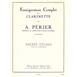 Auguste P&eacute;rier: 30 Etudes (Clarinet solo)