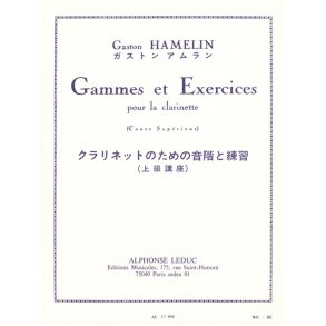 C. Hamelin: Gammes et Exercices (Cours supérieurs) (Clarinet solo)