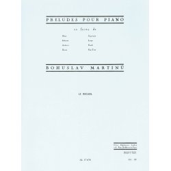 Bohuslav Martinu: Pr&eacute;ludes Pour Piano