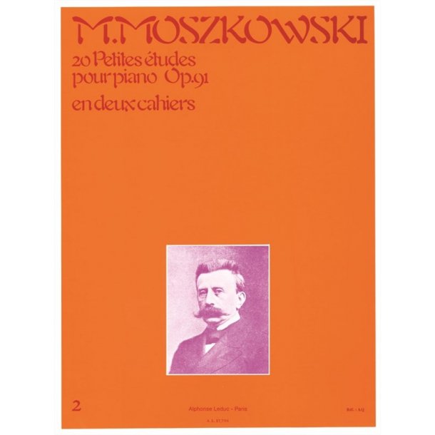 Moritz Moszkowski: 20 Petites Etudes Op.91 Volume Two