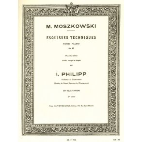 Moritz Moszkowski: Esquisses techniques Op.97, Vol.2 (Piano solo)