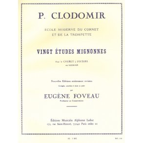 P. Clodomir: 20 Etudes mignonnes Op.18 (Trumpet solo)