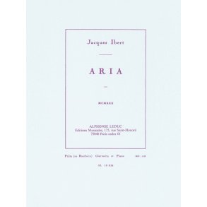 Jacques Ibert: Aria (Trio - Woodwind)