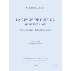 Martinu: La revue de cuisine pour piano