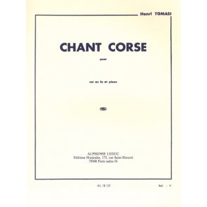 Henri Tomasi: Chant corse (Horn & Piano)