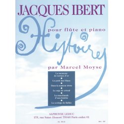 Jacques Ibert: Histoires, 6 Pi&egrave;ces (Flute &amp; Piano)