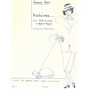 Jacques Ibert: La Meneuse de Tortues d'Or (Flute & Piano)