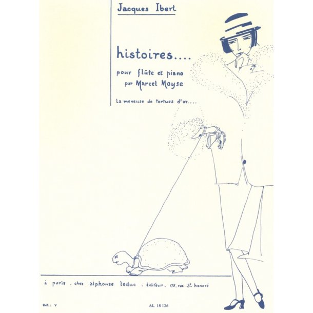Jacques Ibert: La Meneuse de Tortues d'Or (Flute & Piano)