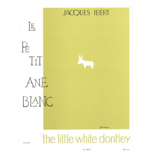Jacques Ibert: Le Petit Ane Blanc (Flute/Piano)