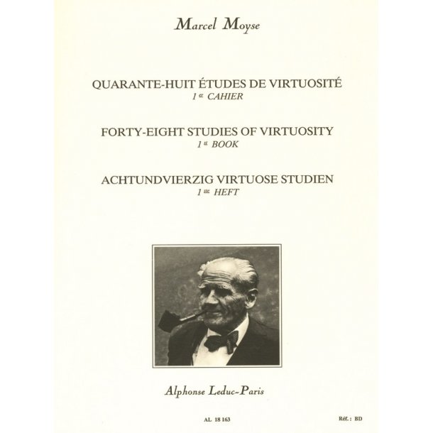 Marcel Mo&yuml;se: 48 Etudes de Virtuosit&eacute; Vol.1 (Flute solo)