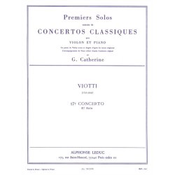 Giovanni Battista Viotti: Solo No.1 from Concerto No.17 (Violin & Piano)