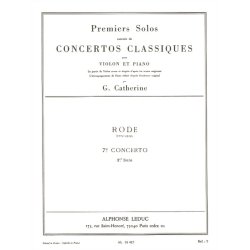 Rode: 7th Concerto - 1st Solo