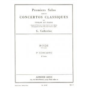 Rode: 7th Concerto - 1st Solo
