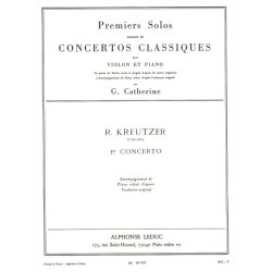 Rodolphe Kreutzer: Solo No.1 from Concerto No.1 in G major (Violin & Piano)