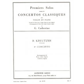 Rodolphe Kreutzer: Solo No.1 from Concerto No.1 in G major (Violin & Piano)
