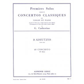 Rodolphe Kreutzer: Solo No.1 from Concerto No.13 in D major (Violin & Piano)