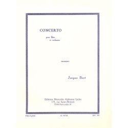 Jacques Ibert: Concerto (Flute/Piano)