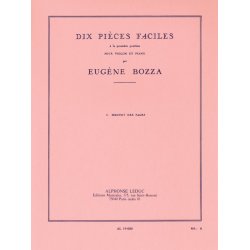 Eug&egrave;ne Bozza: Pi&egrave;ces faciles No.3: Menuet des Pages (Violin & Piano)