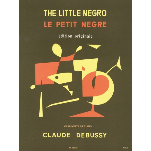 Claude Achille Debussy: Le Petit N&egrave;gre (Clarinet & Piano)
